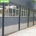 Grünes schwarzes Schweißdrahtnetz Anti -Aufstieg Zaun